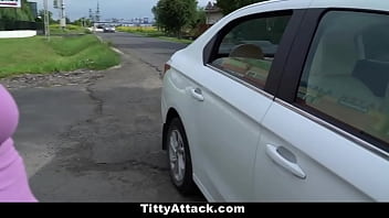 Titty Attack - Big Boobs (Aysha) Banged By Tourist